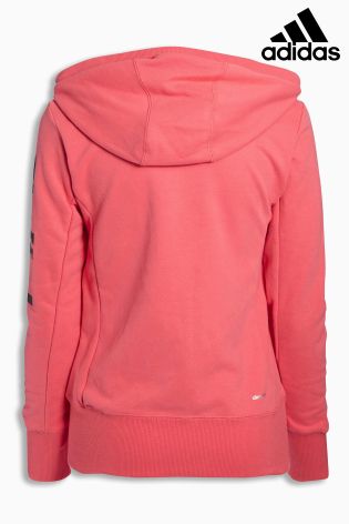Blush/Pink adidas Essential Linear Hoody